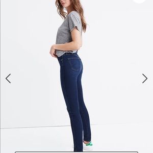 Madewell 10’ high rise skinny jeans